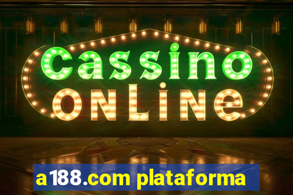 a188.com plataforma